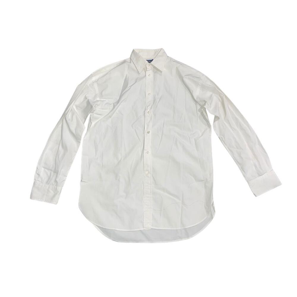 Polo Ralph Lauren Long Sleeve Button UP Shirt 10 Classic Preppy Oxford Academia